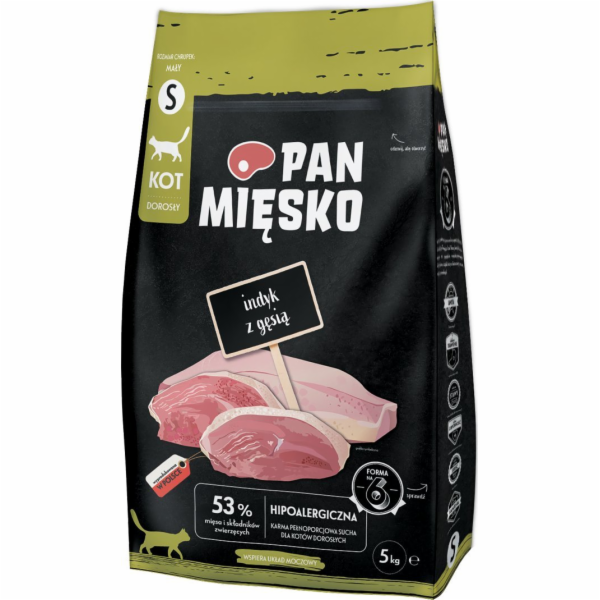 PAN MIESKO  Malé kuře s velkými prsy - suché maso pro koč...