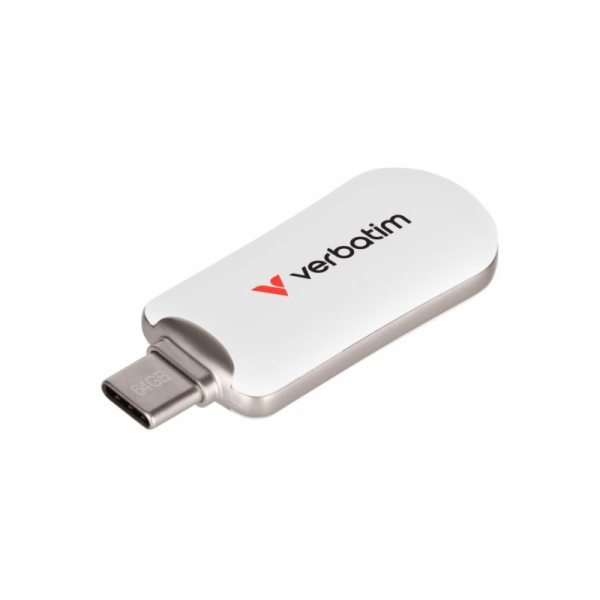 Verbatim Plectra White      64GB  USB-C Flash Drive      ...