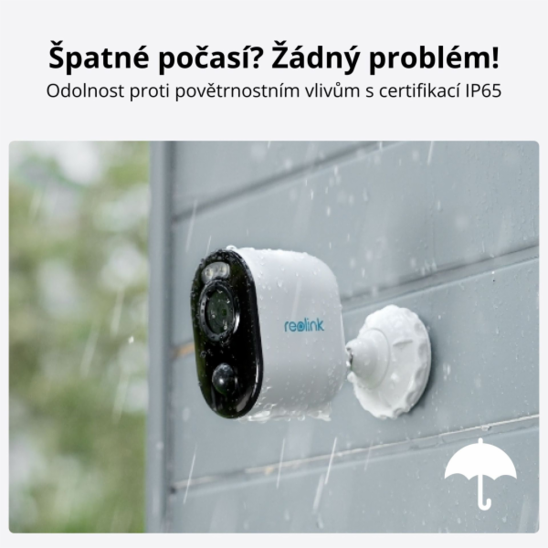 Reolink Argus Series B310 + Solar Panel bateriová Wi-Fi b...