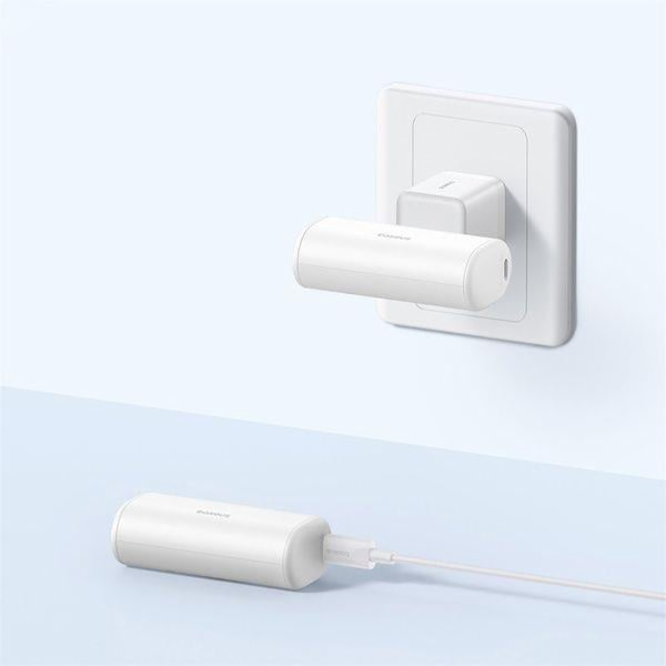 Baseus power banka 5000mAh 20W USB-C bílá