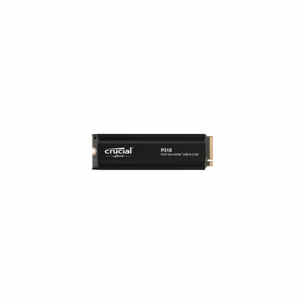 Crucial SSD 2TB P310 PCIe Gen4 2280 NVMe M.2 s chladičem