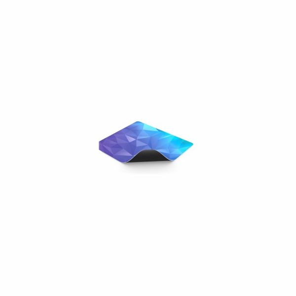 ENDORFY Podložka pod myš Crystal Blue L, 400x450x3, modrá