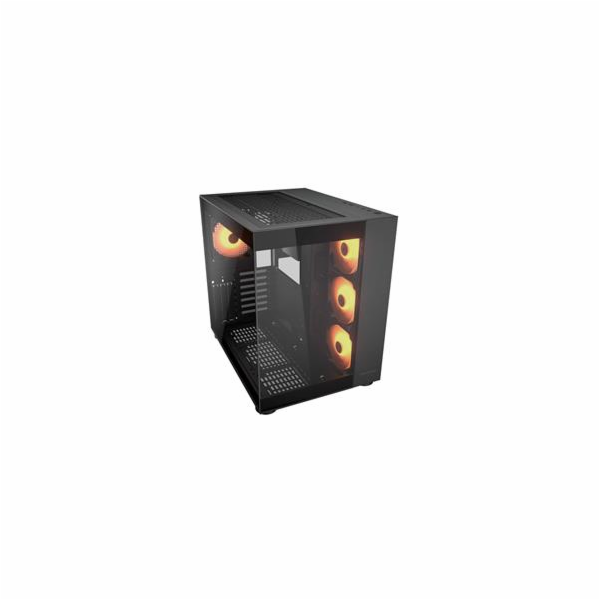 COUGAR PC skříň FV150 RGB Black Mid tower Dual-Chamber AT...