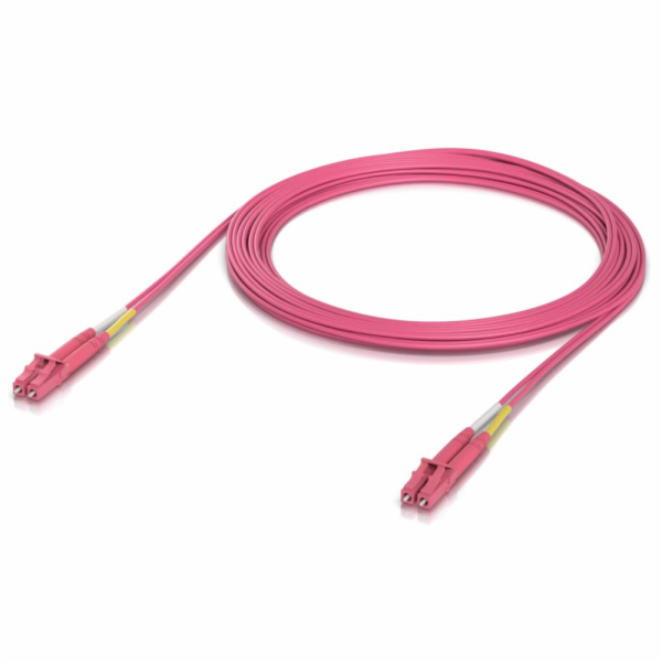 Ubiquiti OM4 Duplex LC-LC UPC Glasfaser-Patchkabel (rosa,...