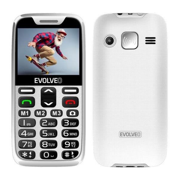 EVOLVEO EasyPhone XR, mobilní telefon pro seniory s nabíj...