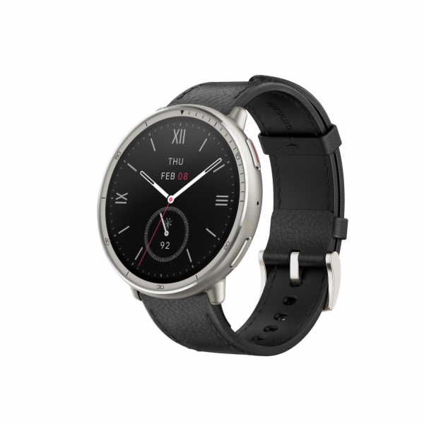 Amazfit Active 2 NFC Black Leather (Roun