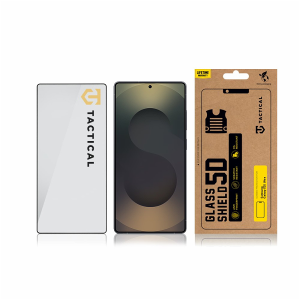 Tactical Glass Shield 5D sklo pro Samsung Galaxy S25 Ultr...