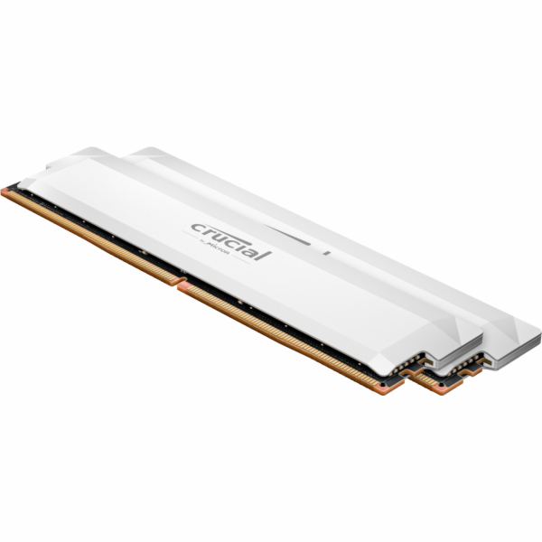 Crucial Pro DDR5 64GB (2x32) 6000MHz CL40 bílá