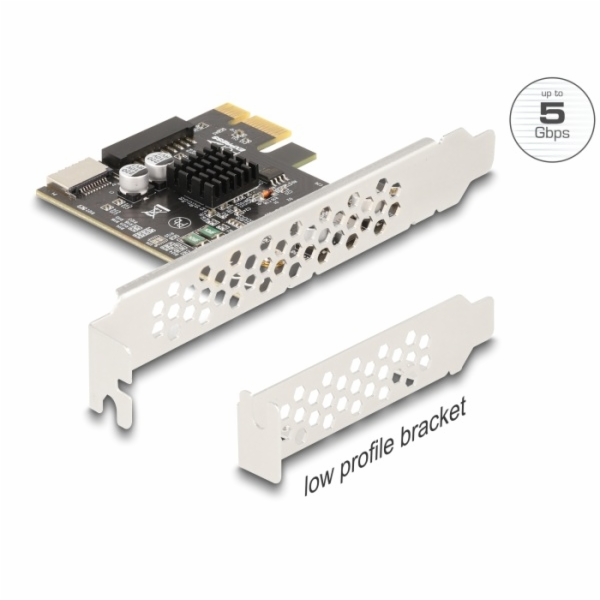 DeLOCK PCI Express x1 > 1in. USB 5 Gbps Typ-E Key A, 90344