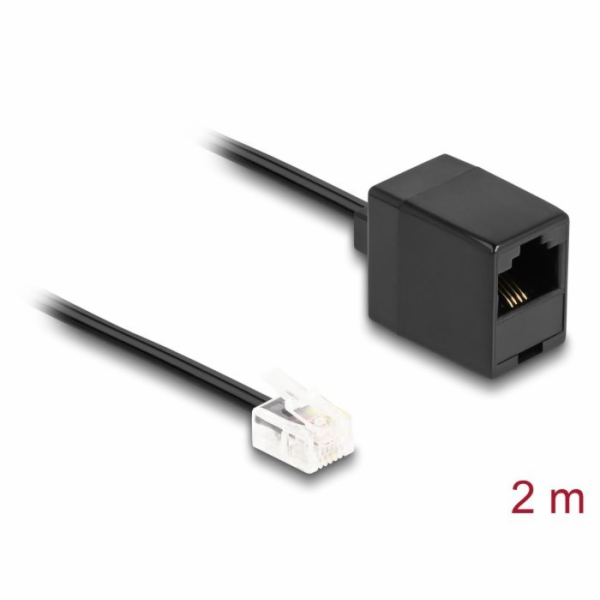 Delock Telefonní kabel ze zástrčky RJ11 na zásuvku RJ45, ...