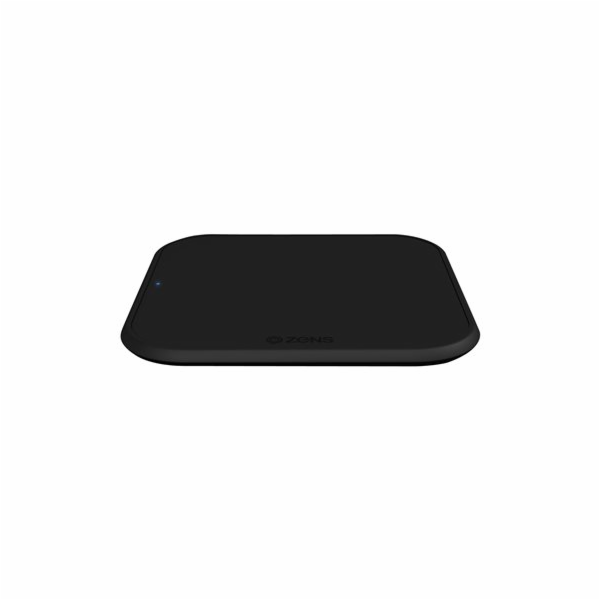 ZENS Single Wireless Charger 10W Slim-line - Black 