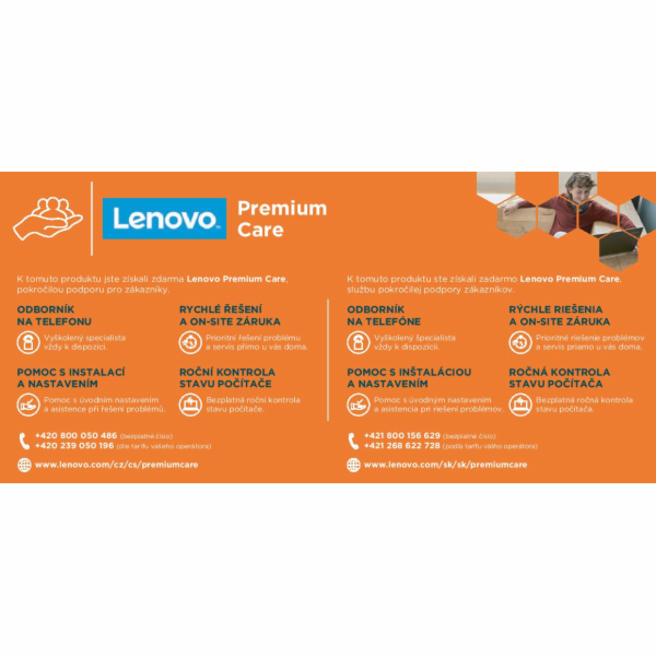Lenovo rozšíření záruky Lenovo 2Y Premium Care with Onsit...