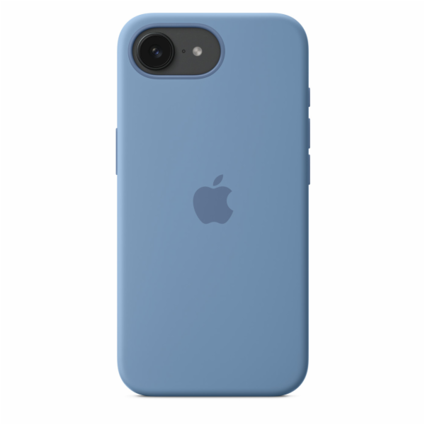 Apple Silikonový kryt pro iPhone 16e - zimní modrá