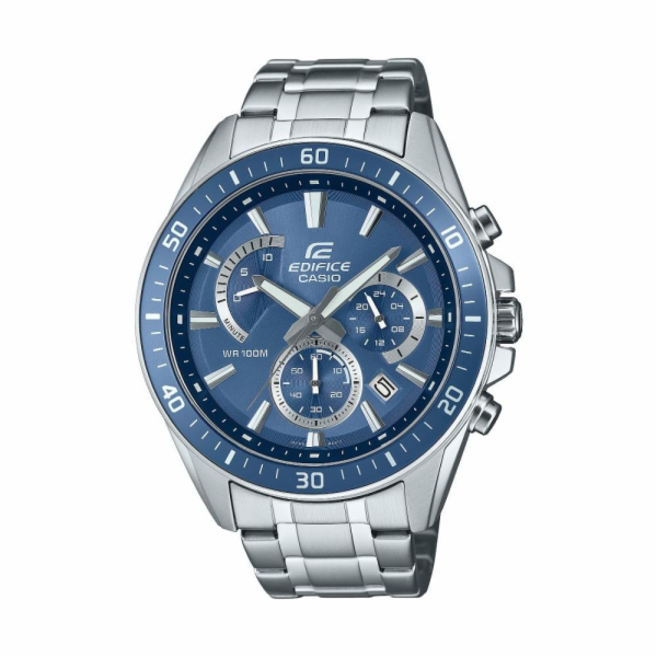 EDIFICE Sportovní hodinky Casio EFR-552D-2AVUEF100m stříb...