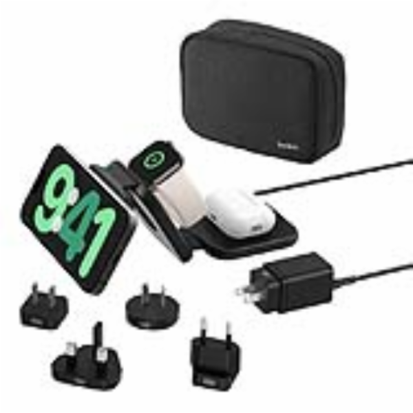 Belkin BOOST CHARGE™ PRO Qi2 3v1 Bezdrátová skládací cest...