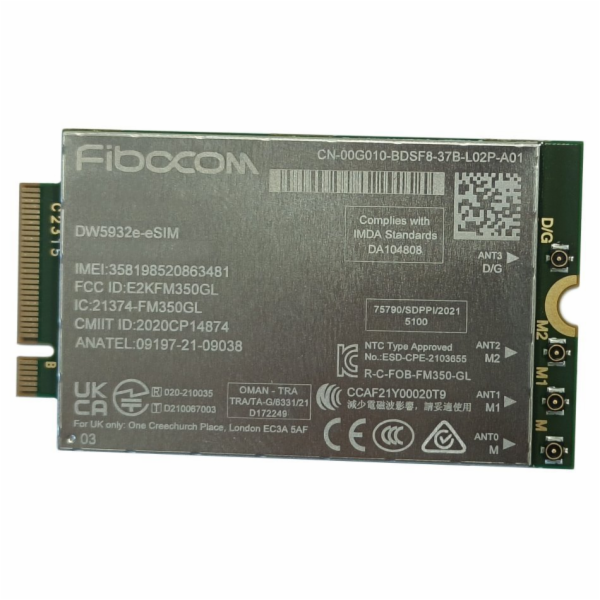 DELL Wireless Mobile Modem DW5932e 5G pro notebooky Latit...