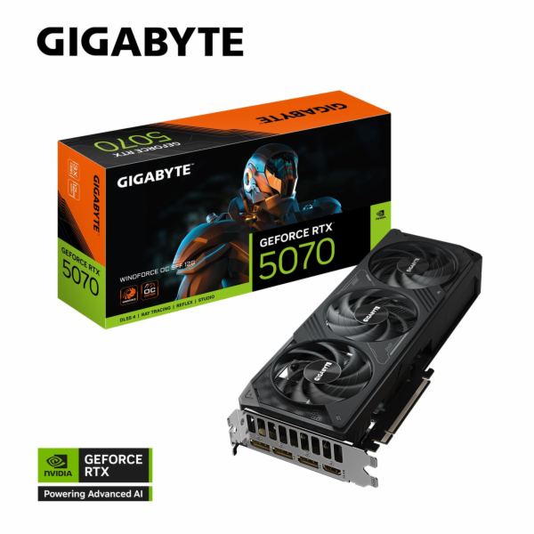 GIGABYTE GeForce RTX 5070 WINDFORCE OC SFF 12G NVIDIA 12 ...