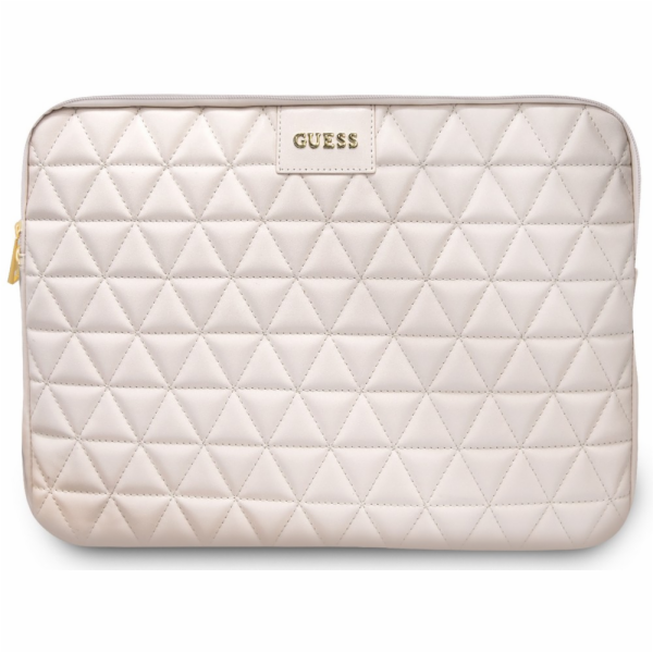 Guess Quilted Obal pro Notebook 13" Pink