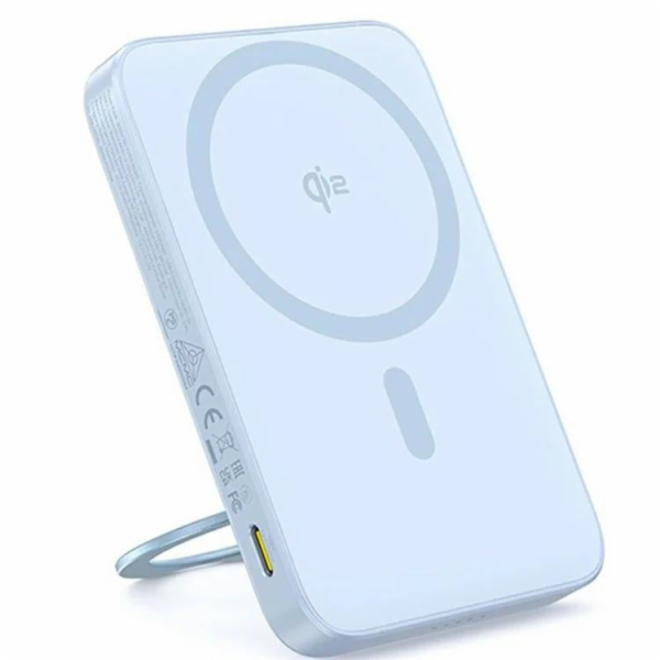 Bezdrátová powerbanka Baseus PicoGo Qi2 5000mAh, 20W modrá