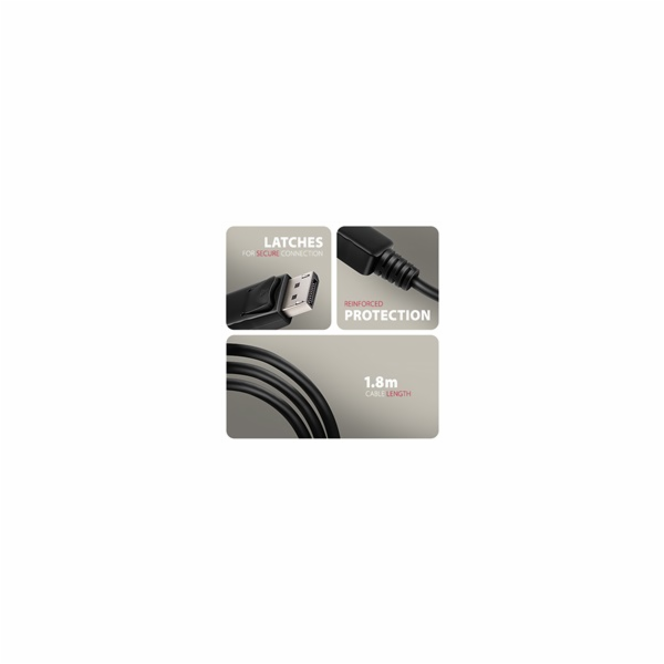 AXAGON RVD-HI20C2, DisplayPort -> HDMI 2.0b redukce / kab...