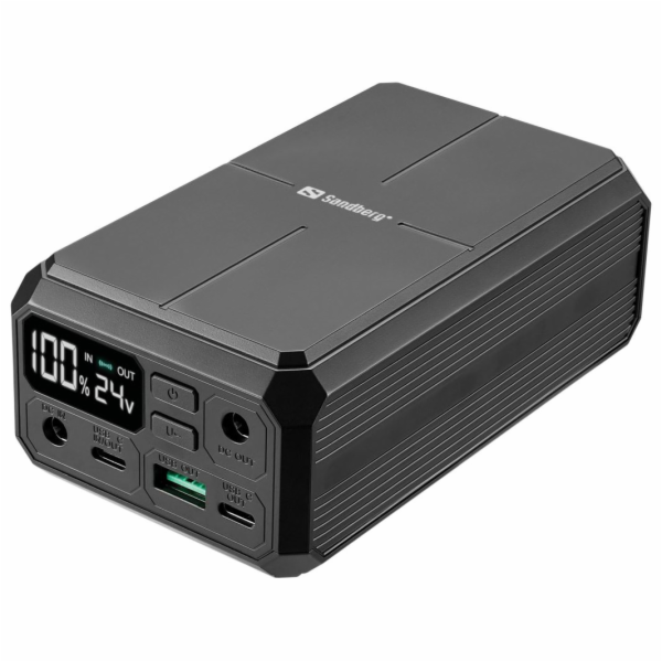 Sandberg Powerbanka 27000mAh pro notebooky PD100W + DC, č...