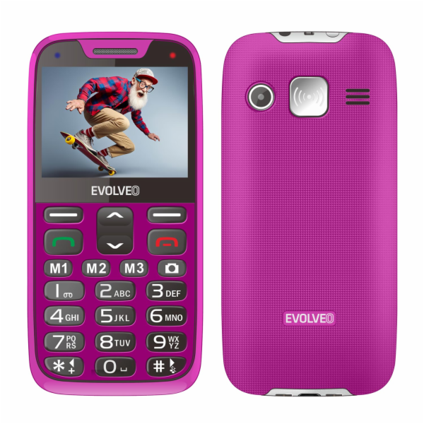 EVOLVEO EasyPhone XR, mobilní telefon pro seniory s nabíj...