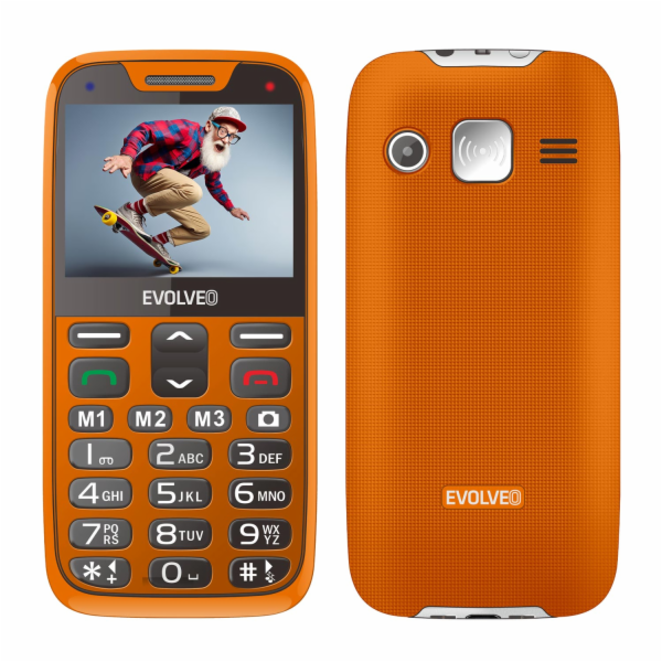 EVOLVEO EasyPhone XR, mobilní telefon pro seniory s nabíj...