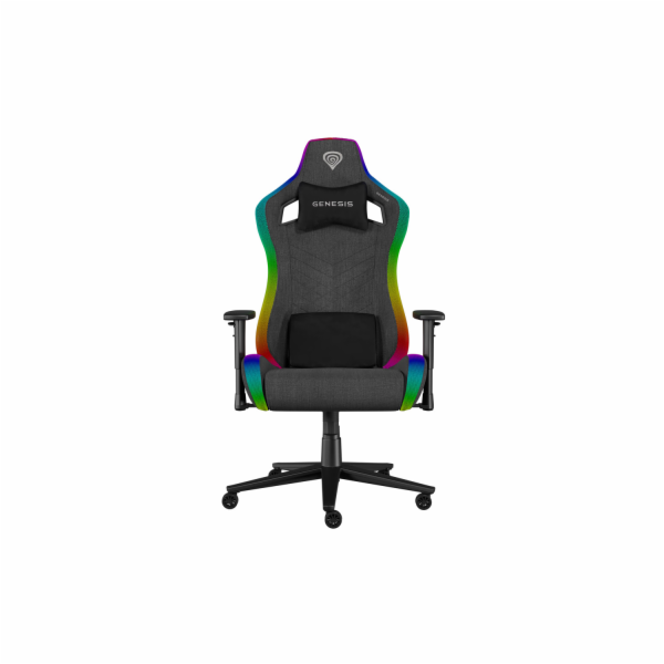 Genesis Trit 660 RGB křeslo šedé (NFG-2246)