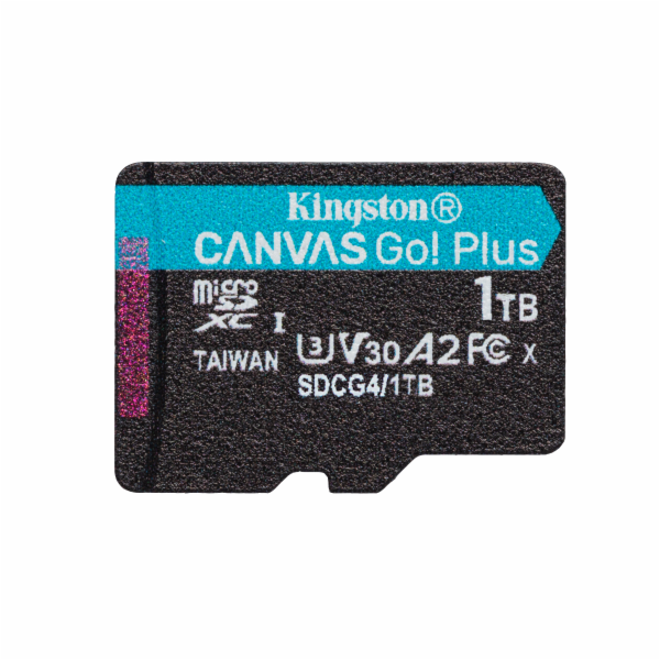 Kingston Canvas Go Plus A2/Micro SDXC/1TB/UHS-I U3 / Clas...