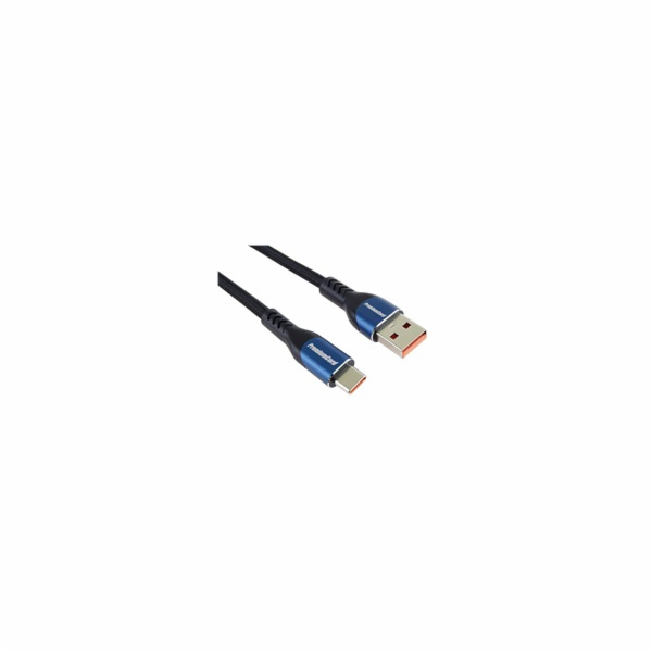 PREMIUMCORD Kabel USB-C na USB 2.0, Nabíjecí, 5A, 1m