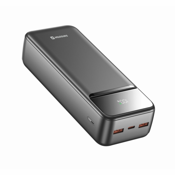 Swissten Power bank 30000 mAh POWER LINE II - černá