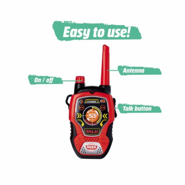 Dickie Walkie Talkie Fun 2,4 GHz 2 Stück/Set    201118195