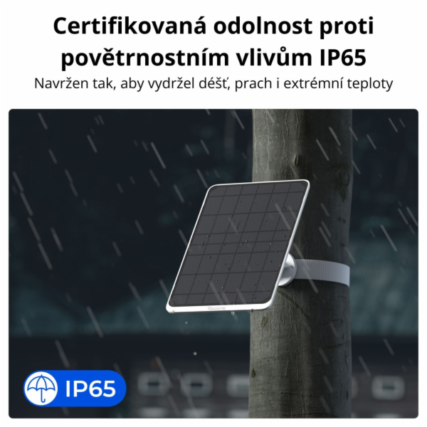 Reolink Solární panel 3W 12W bílý