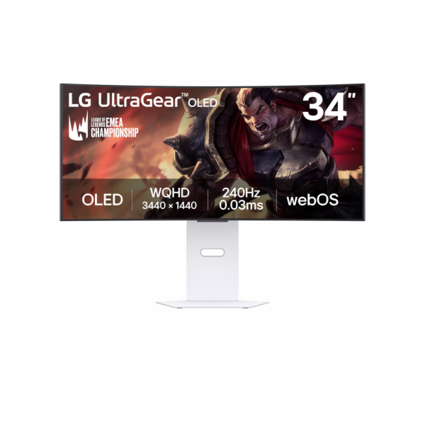 LG UltraGear/34GX90SA-W/34"/OLED/wQHD/240Hz/1ms/Blck-Whit...