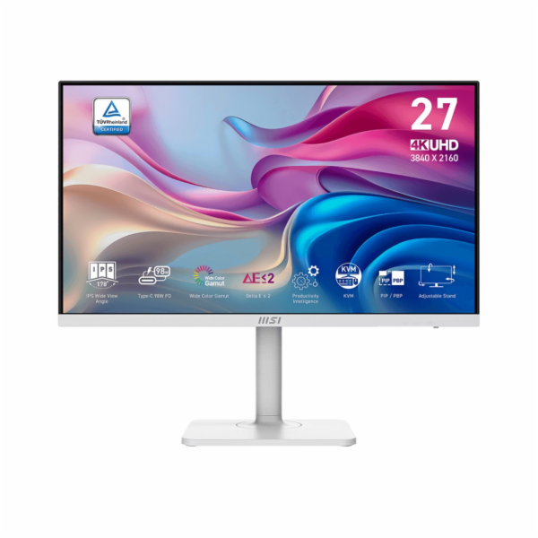 MSI Monitor 27 palců Modern MD272UPHW LED/UHD/Plochý/60Hz...