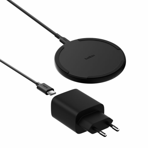 Belkin BOOST Charge Char.Pad 15W  USB-C with Adapter.Bl.W...