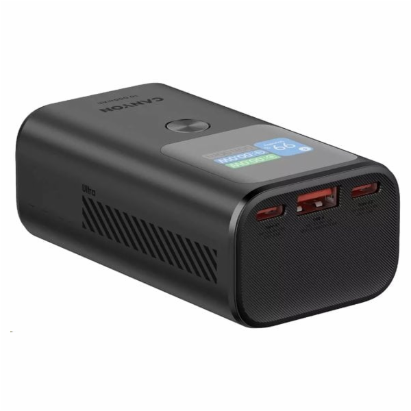 CANYON Power Bank PB-130, 10000mAh PD30W, TFT display, da...