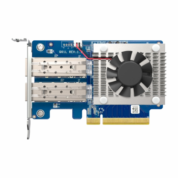 QNAP QXG-10G2SF-NXE - 2x 10GbE SFP+, low-profile, PCIe Ge...