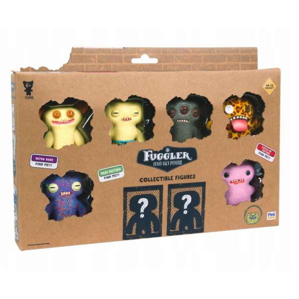 FUGGLER S1 COLLECTIBLE FIGURES -8 PACK DELUXE BOX D