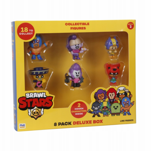BRAWL STARS S2 FIGURES -8 PACK DELUXE BOX VER.B
