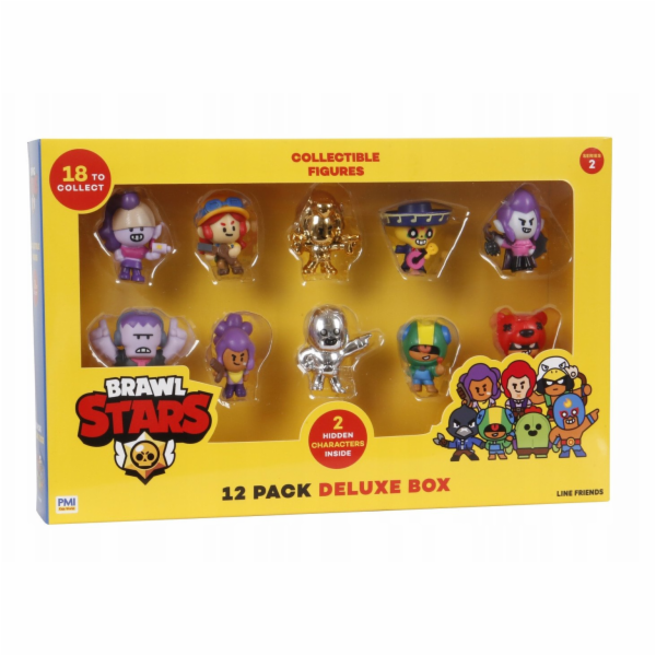 BRAWL STARS S2 FIGURES -12 PACK DELUXE BOX