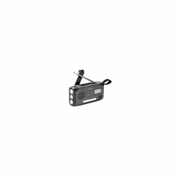 Sandberg Survivor All-in-1 DAB Radio 4500 mAh, multifunkč...