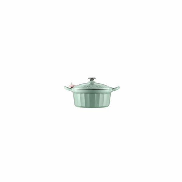 BUYDEEM Enameled Cast Iron Dutch Oven CP551-CG 3,9L, mode...