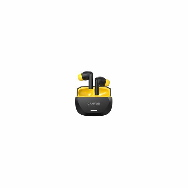 Bezdrátová stereo sluchátka True wireless Hexagon 7, čern...