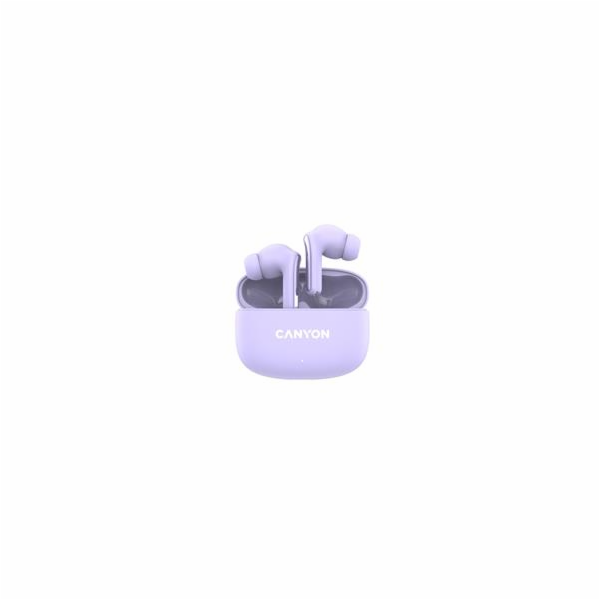 Bezdrátová stereo sluchátka True Wireless OnGo 9 fialová