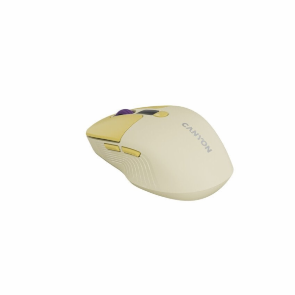 CANYON mouse MW-26 LCD Silent Dual Mode Wireless Yellow
