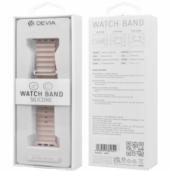 Deví řemínek Deluxe Series Sport6 Silicone Two-tone Band ...
