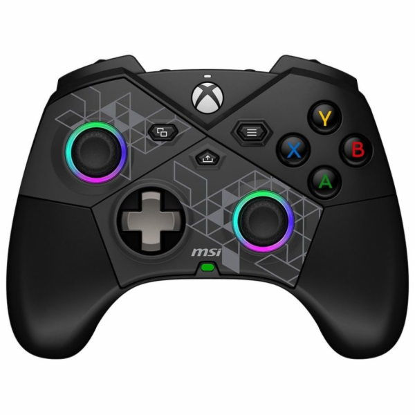 MSI OVLADAČ FORCE PRO W Černý USB 2.0 Gamepad Analogový/d...