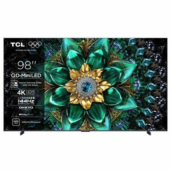 TCL 98Q6C SMART TV 98" QLED/4K UHD/Mini LED/144Hz/4xHDMI/...