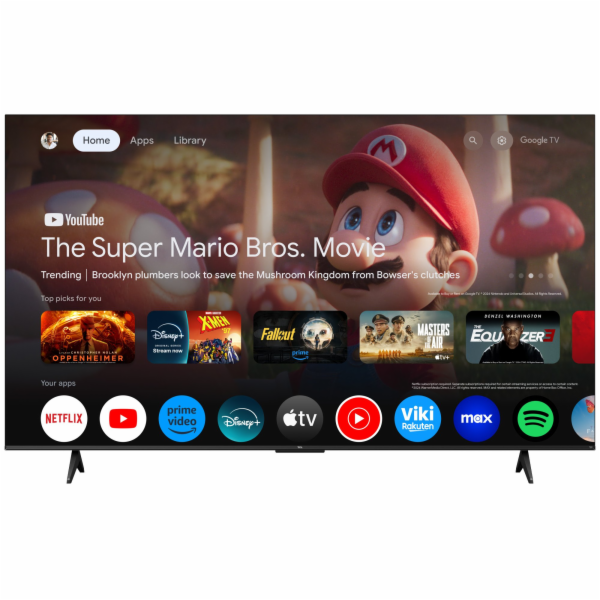 TCL 75T69C SMART TV 75" QLED/4K UHD/Direct LED/3xHDMI/2xU...